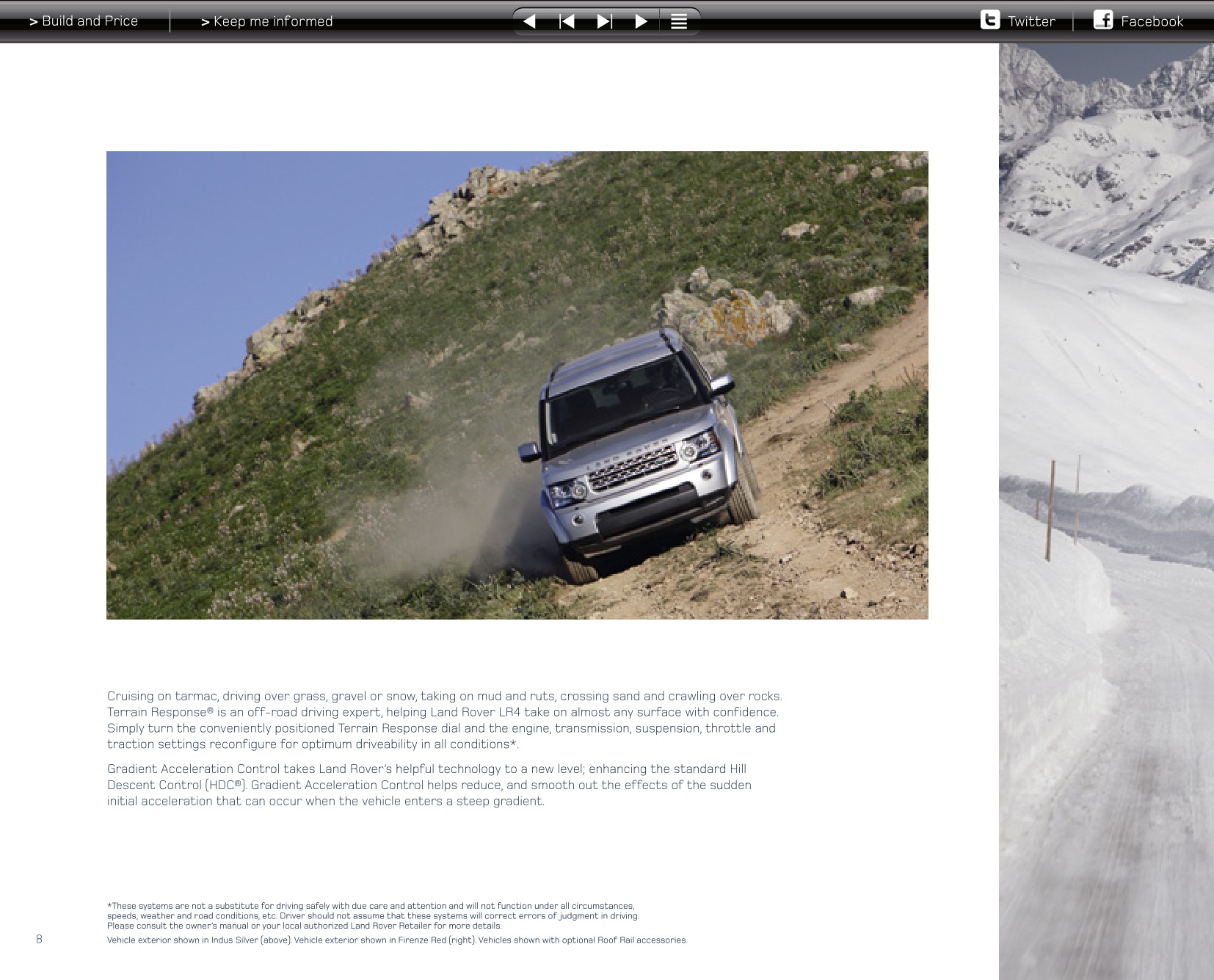 2013 Land Rover LR4 Brochure Page 69